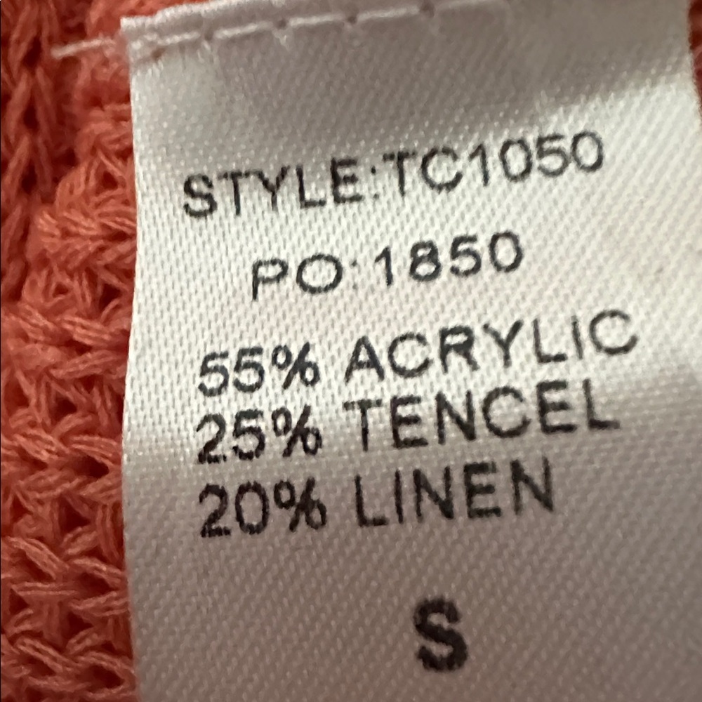 Gigio Coral Knit Tank Midi Dress - Picture 3 of 4